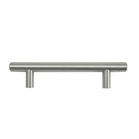 laurey stainless steel melrose bar cabinet pull 12|Laurey 89005 Melrose Stainless Steel T.